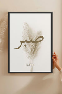 HOMEPACK Ahşap Çerçeveli Tablo Çerçeveli Poster Sanatsal Modern Duvar Dekoru TK-1251