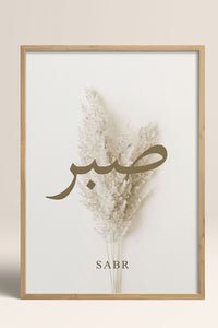 HOMEPACK Ahşap Çerçeveli Tablo Çerçeveli Poster Sanatsal Modern Duvar Dekoru TK-1251