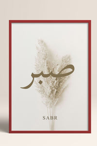 HOMEPACK Ahşap Çerçeveli Tablo Çerçeveli Poster Sanatsal Modern Duvar Dekoru TK-1251