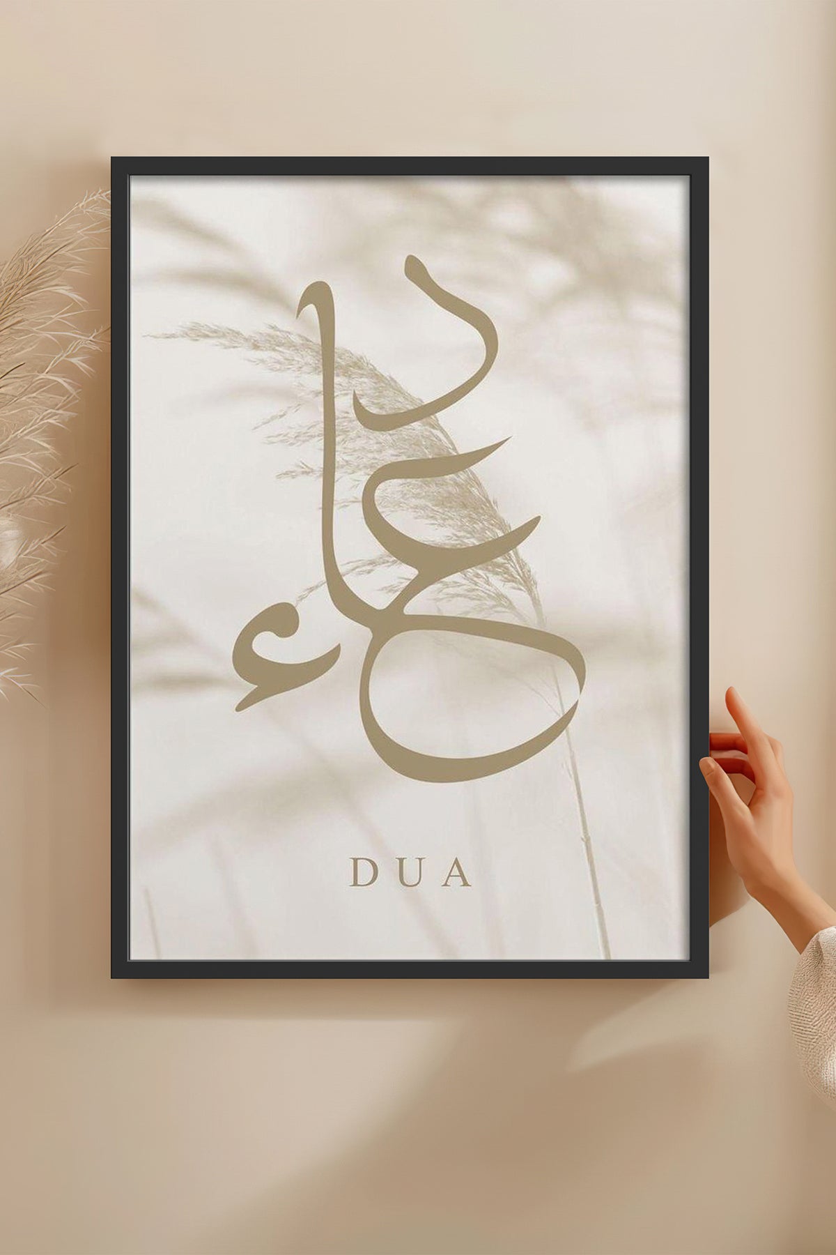 HOMEPACK Ahşap Çerçeveli Tablo Çerçeveli Poster Sanatsal Modern Duvar Dekoru TK-1253