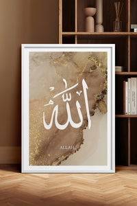 HOMEPACK Ahşap Çerçeveli Tablo Çerçeveli Poster Sanatsal Modern Duvar Dekoru TK-1254