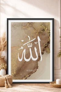 HOMEPACK Ahşap Çerçeveli Tablo Çerçeveli Poster Sanatsal Modern Duvar Dekoru TK-1254