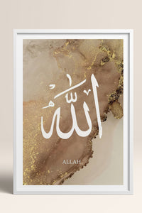 HOMEPACK Ahşap Çerçeveli Tablo Çerçeveli Poster Sanatsal Modern Duvar Dekoru TK-1254
