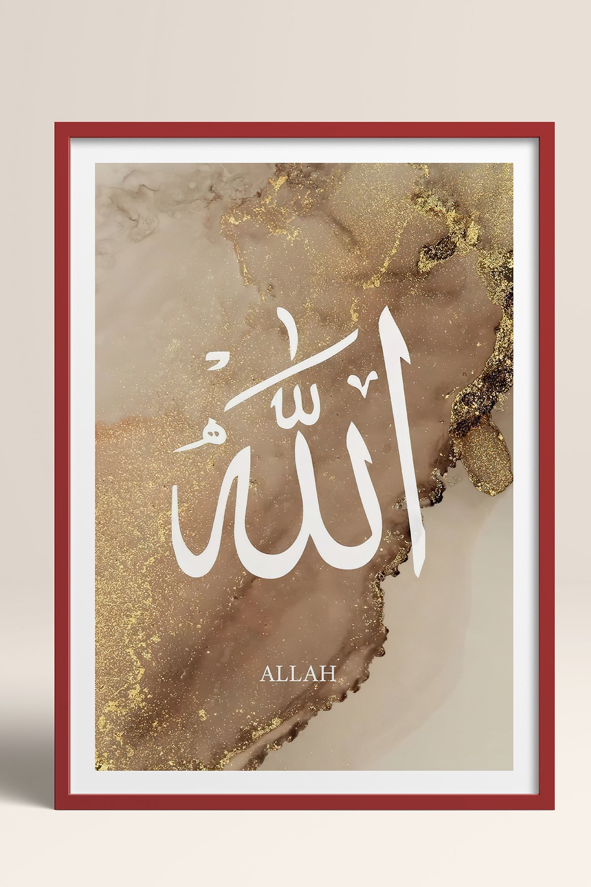 HOMEPACK Ahşap Çerçeveli Tablo Çerçeveli Poster Sanatsal Modern Duvar Dekoru TK-1254