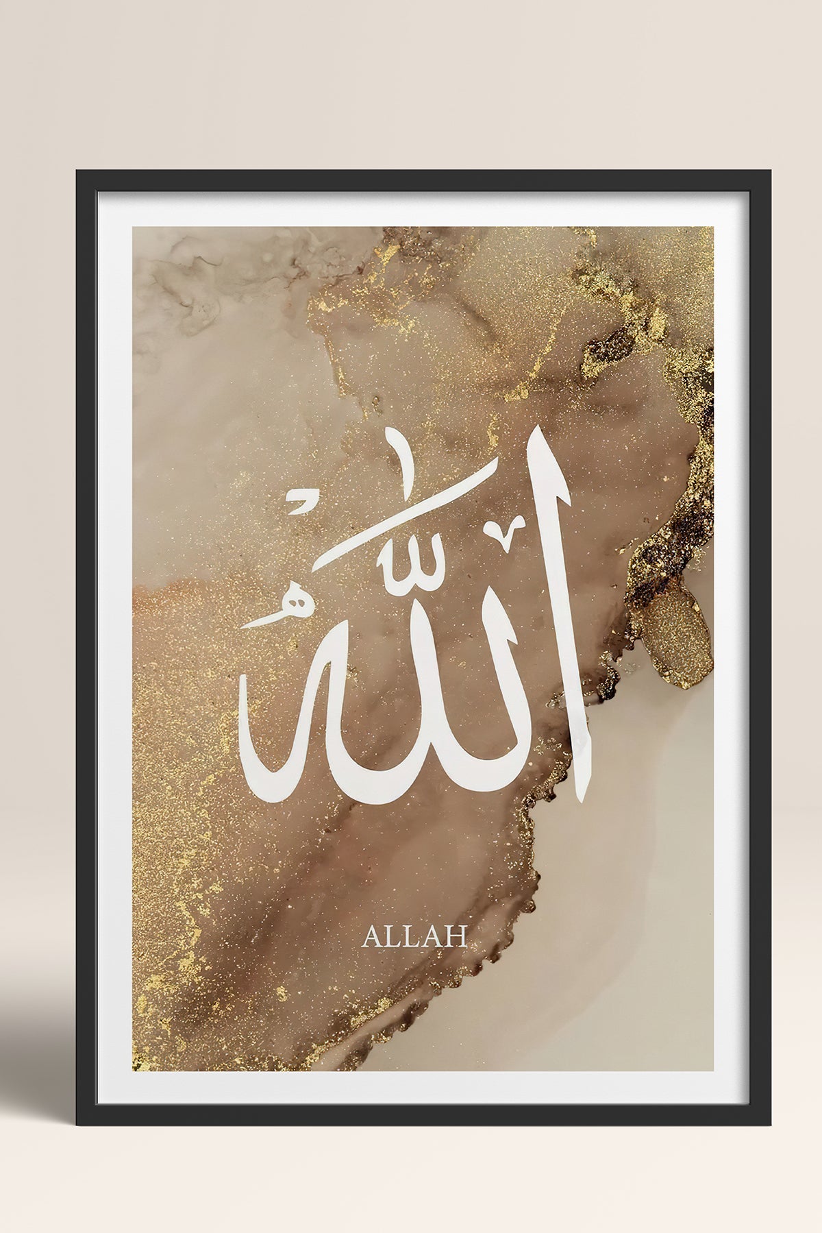 HOMEPACK Ahşap Çerçeveli Tablo Çerçeveli Poster Sanatsal Modern Duvar Dekoru TK-1254