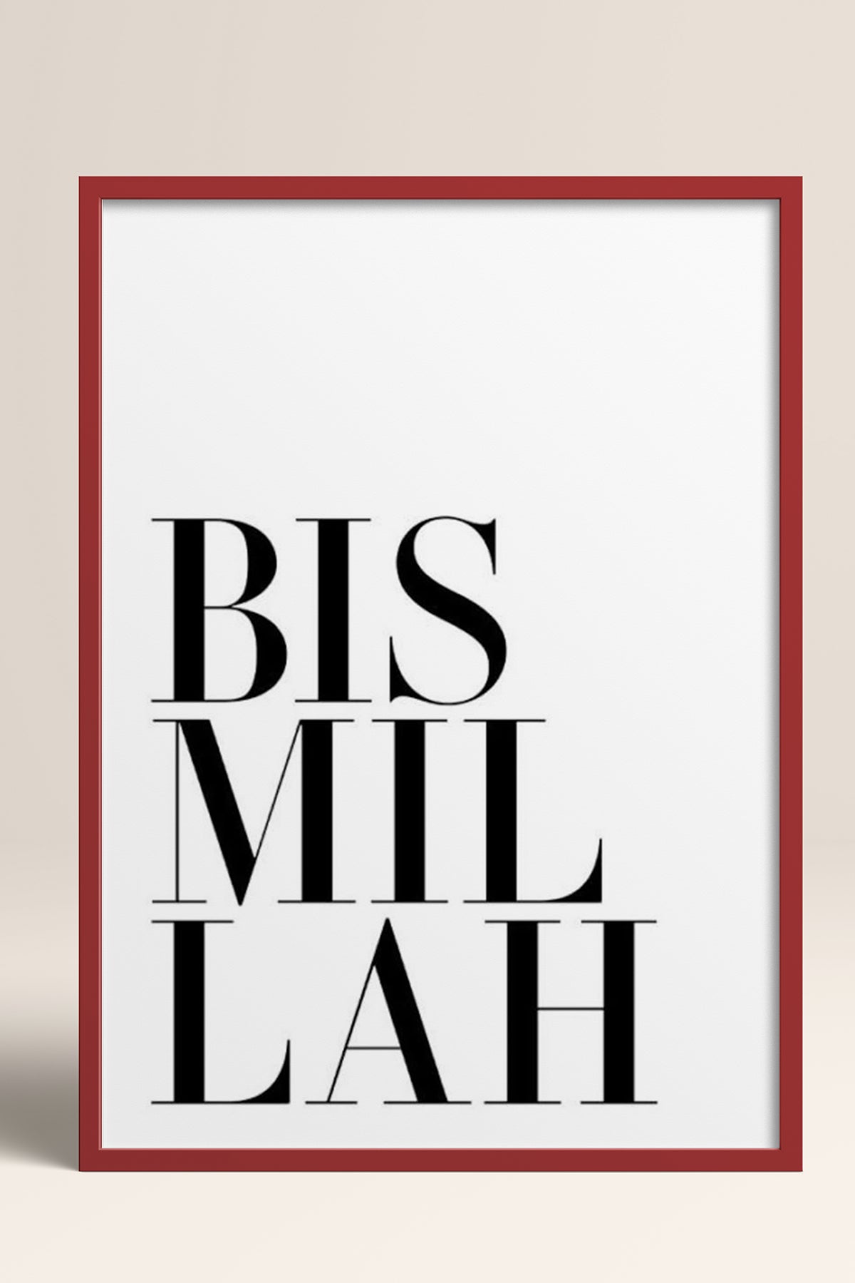 HOMEPACK Ahşap Çerçeveli Tablo Çerçeveli Poster Sanatsal Modern Duvar Dekoru TK-1257