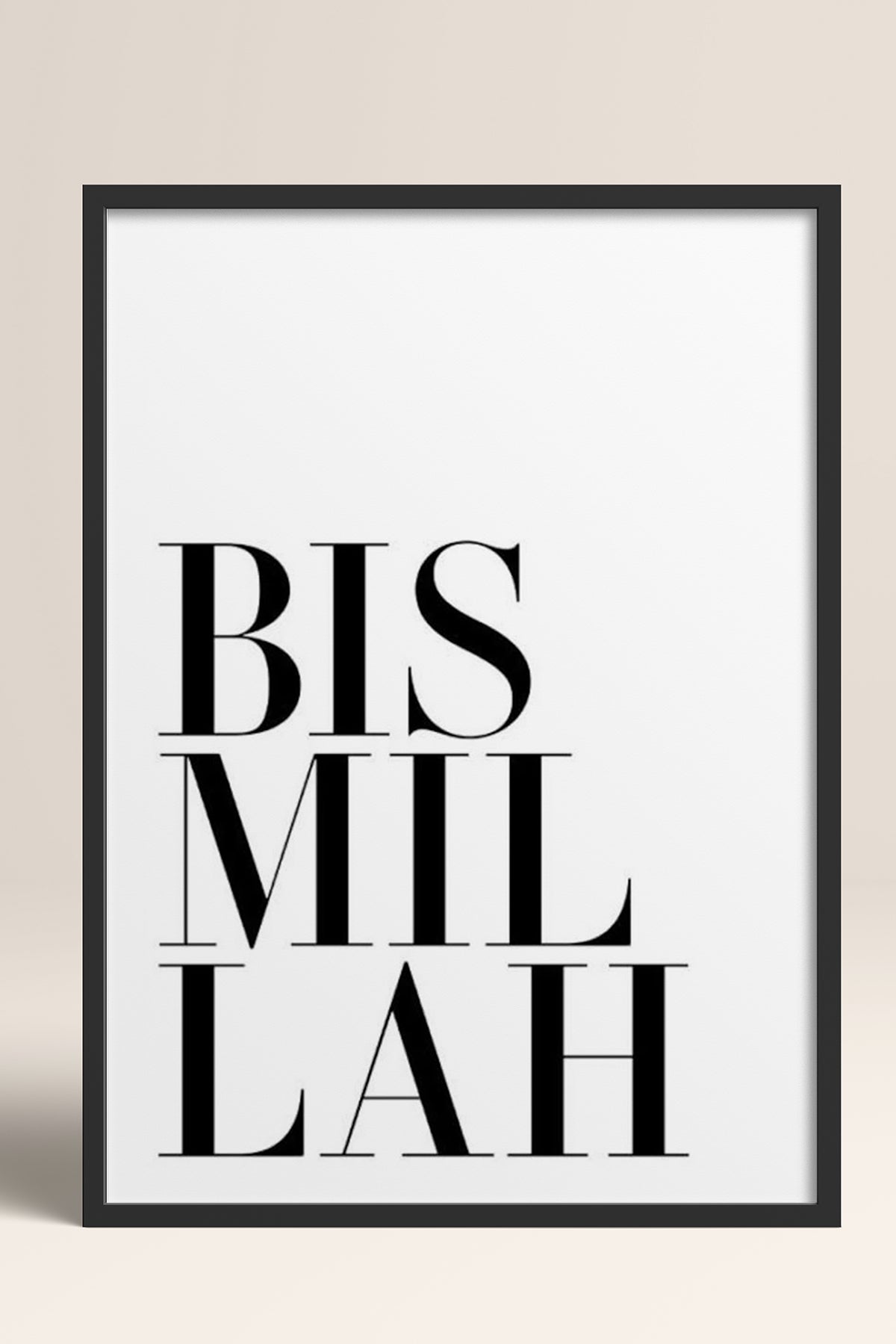HOMEPACK Ahşap Çerçeveli Tablo Çerçeveli Poster Sanatsal Modern Duvar Dekoru TK-1257