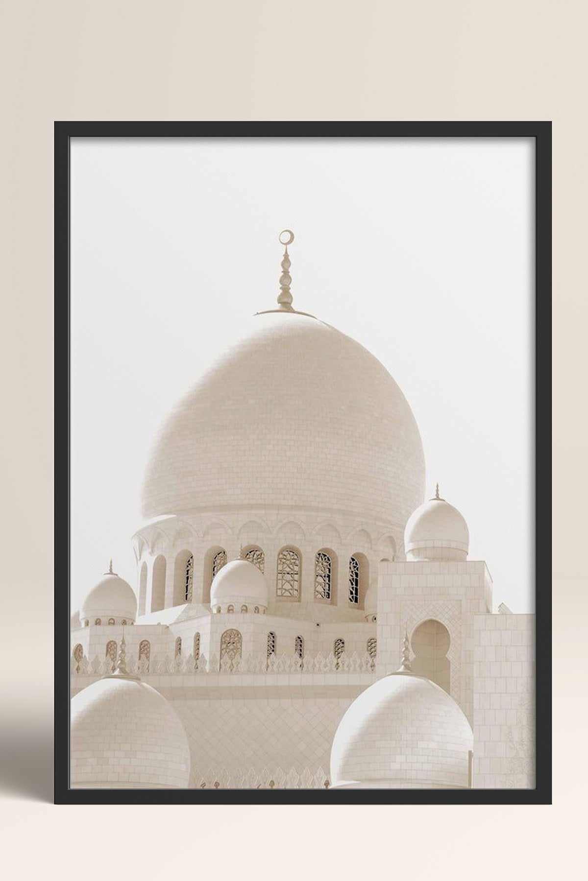 HOMEPACK Ahşap Çerçeveli Tablo Çerçeveli Poster Sanatsal Modern Duvar Dekoru TK-1263