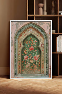 HOMEPACK Ahşap Çerçeveli Tablo Çerçeveli Poster Sanatsal Modern Duvar Dekoru TK-1282