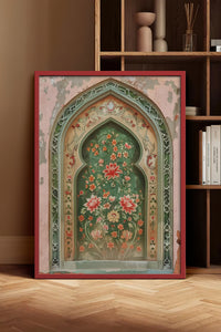 HOMEPACK Ahşap Çerçeveli Tablo Çerçeveli Poster Sanatsal Modern Duvar Dekoru TK-1282