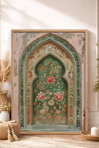 HOMEPACK Ahşap Çerçeveli Tablo Çerçeveli Poster Sanatsal Modern Duvar Dekoru TK-1282