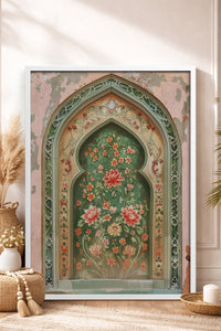 HOMEPACK Ahşap Çerçeveli Tablo Çerçeveli Poster Sanatsal Modern Duvar Dekoru TK-1282