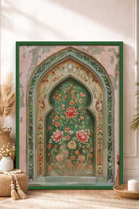 HOMEPACK Ahşap Çerçeveli Tablo Çerçeveli Poster Sanatsal Modern Duvar Dekoru TK-1282