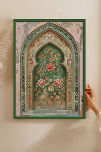 HOMEPACK Ahşap Çerçeveli Tablo Çerçeveli Poster Sanatsal Modern Duvar Dekoru TK-1282