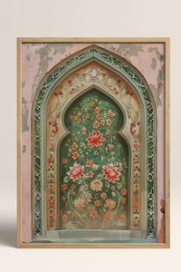 HOMEPACK Ahşap Çerçeveli Tablo Çerçeveli Poster Sanatsal Modern Duvar Dekoru TK-1282