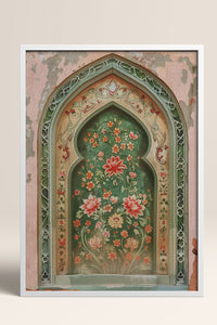 HOMEPACK Ahşap Çerçeveli Tablo Çerçeveli Poster Sanatsal Modern Duvar Dekoru TK-1282