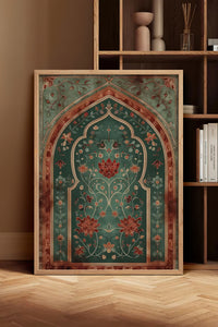 HOMEPACK Ahşap Çerçeveli Tablo Çerçeveli Poster Sanatsal Modern Duvar Dekoru TK-1283