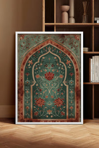 HOMEPACK Ahşap Çerçeveli Tablo Çerçeveli Poster Sanatsal Modern Duvar Dekoru TK-1283