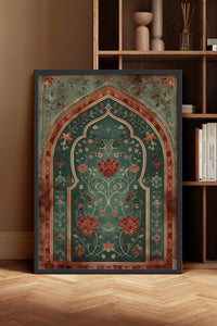 HOMEPACK Ahşap Çerçeveli Tablo Çerçeveli Poster Sanatsal Modern Duvar Dekoru TK-1283