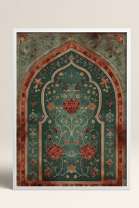 HOMEPACK Ahşap Çerçeveli Tablo Çerçeveli Poster Sanatsal Modern Duvar Dekoru TK-1283