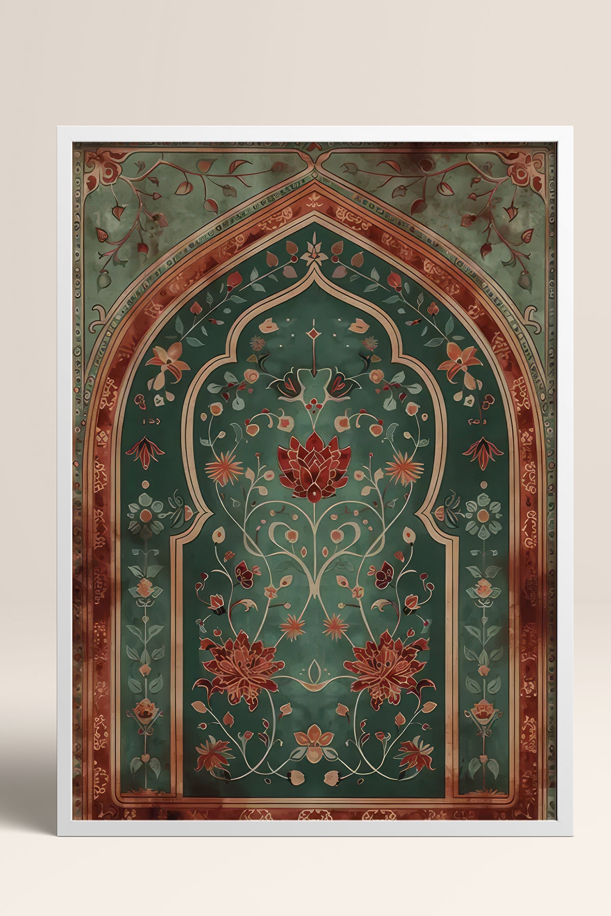 HOMEPACK Ahşap Çerçeveli Tablo Çerçeveli Poster Sanatsal Modern Duvar Dekoru TK-1283