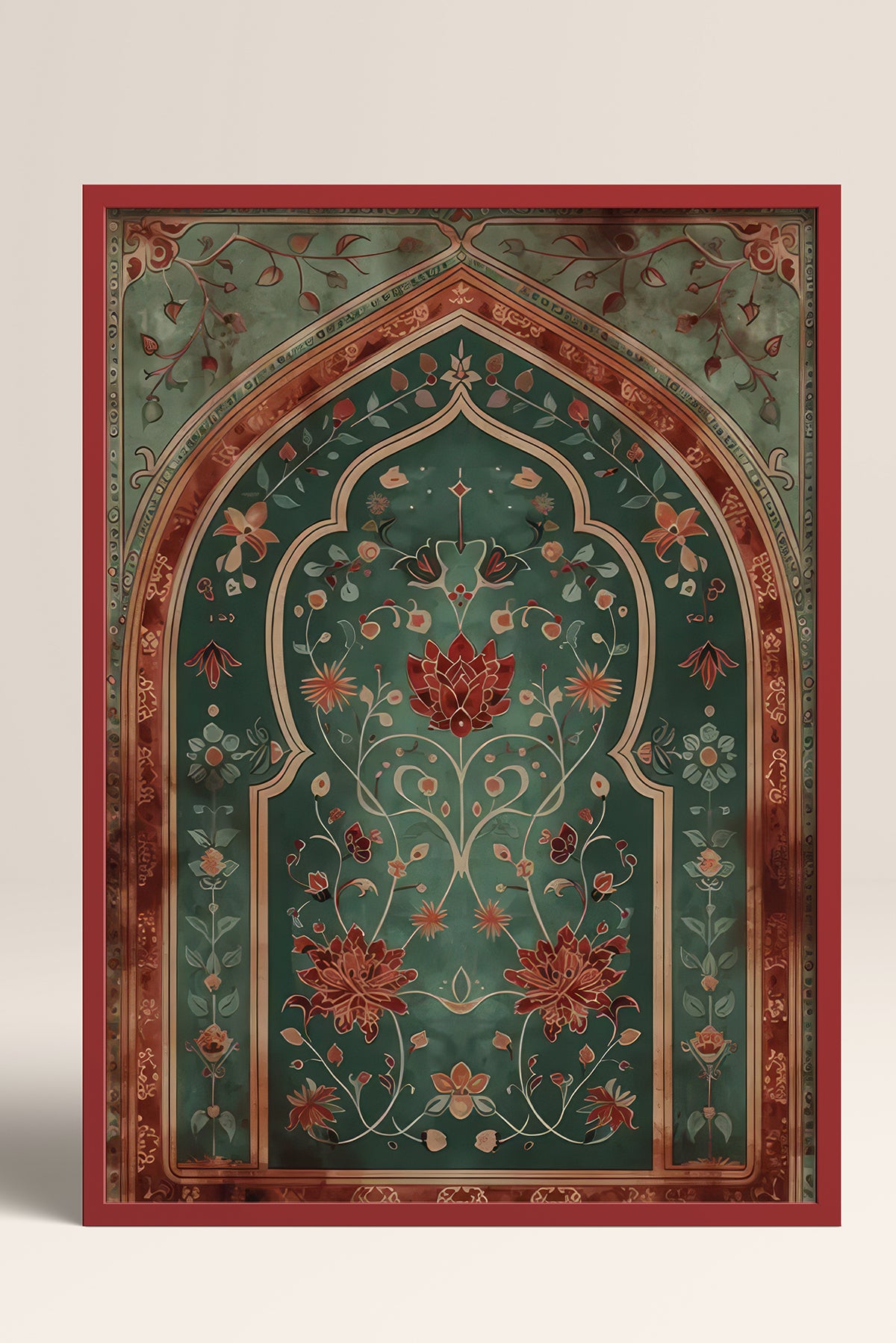 HOMEPACK Ahşap Çerçeveli Tablo Çerçeveli Poster Sanatsal Modern Duvar Dekoru TK-1283