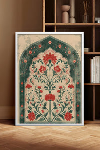 HOMEPACK Ahşap Çerçeveli Tablo Çerçeveli Poster Sanatsal Modern Duvar Dekoru TK-1284