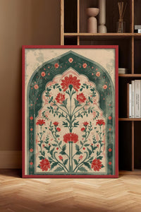 HOMEPACK Ahşap Çerçeveli Tablo Çerçeveli Poster Sanatsal Modern Duvar Dekoru TK-1284