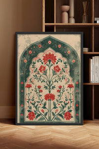 HOMEPACK Ahşap Çerçeveli Tablo Çerçeveli Poster Sanatsal Modern Duvar Dekoru TK-1284