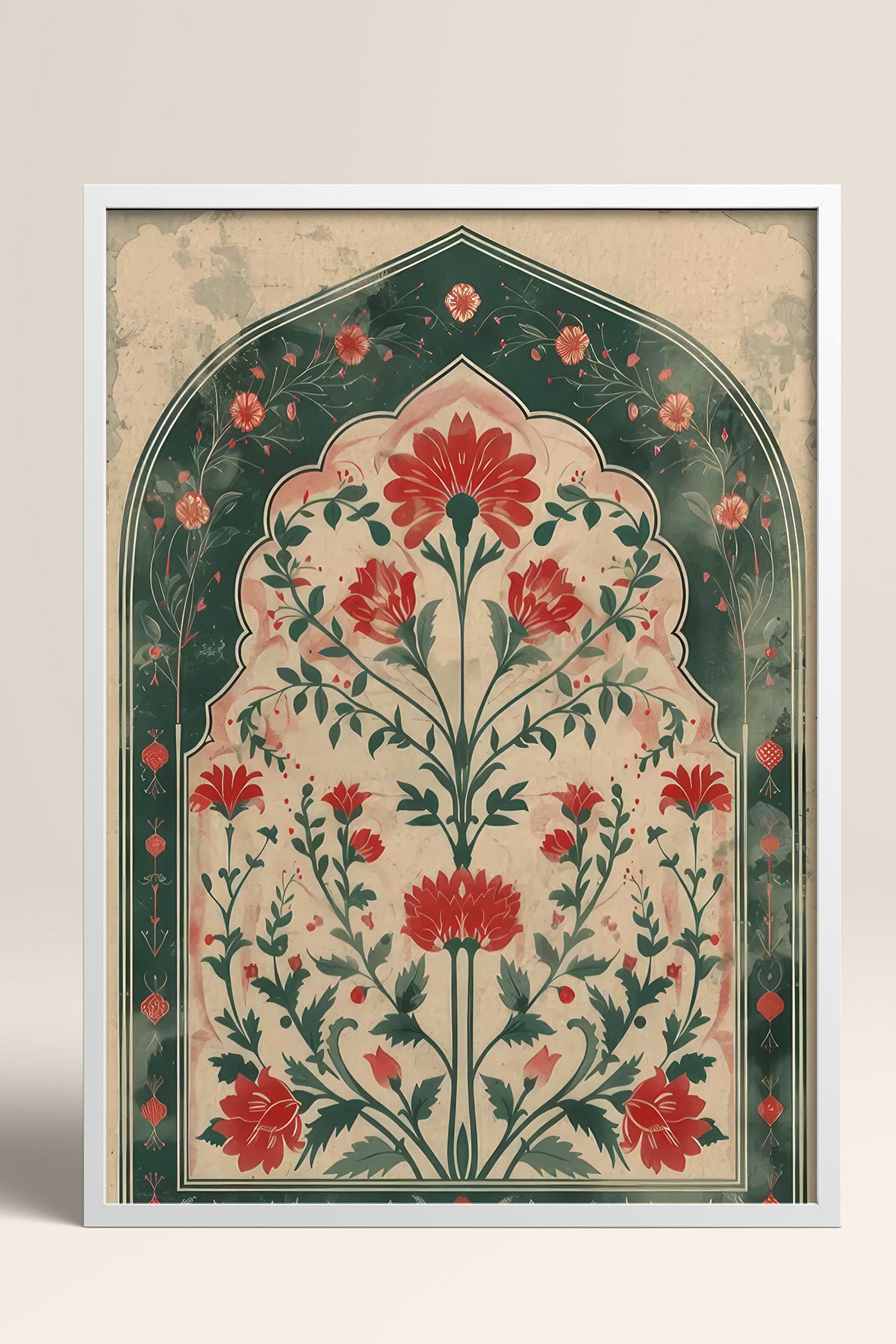HOMEPACK Ahşap Çerçeveli Tablo Çerçeveli Poster Sanatsal Modern Duvar Dekoru TK-1284