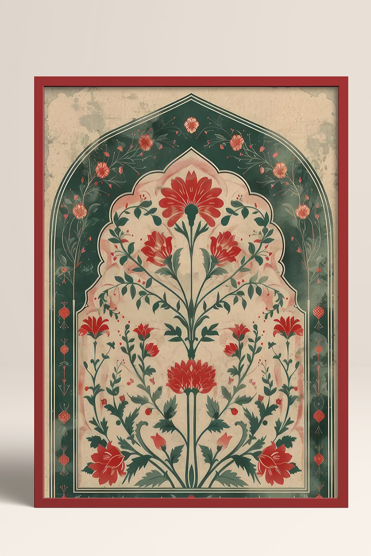 HOMEPACK Ahşap Çerçeveli Tablo Çerçeveli Poster Sanatsal Modern Duvar Dekoru TK-1284