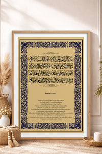 HOMEPACK Ahşap Çerçeveli Tablo Çerçeveli Poster Sanatsal Modern Duvar Dekoru TK-1292