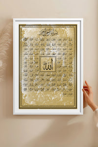 HOMEPACK Ahşap Çerçeveli Tablo Çerçeveli Poster Sanatsal Modern Duvar Dekoru TK-1293