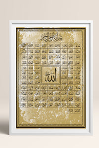 HOMEPACK Ahşap Çerçeveli Tablo Çerçeveli Poster Sanatsal Modern Duvar Dekoru TK-1293