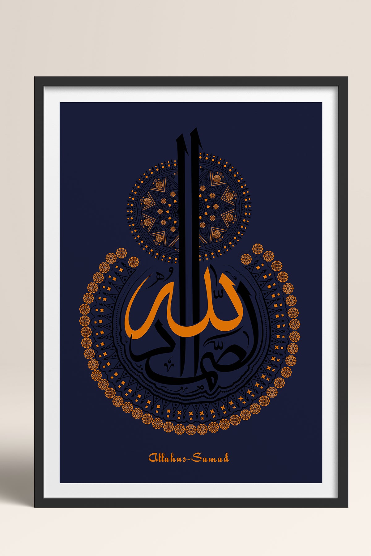 HOMEPACK Ahşap Çerçeveli Tablo Çerçeveli Poster Sanatsal Modern Duvar Dekoru TK-1295