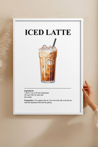 HOMEPACK Ahşap Çerçeveli Tablo Çerçeveli Poster Sanatsal Modern Duvar Dekoru TK-1305
