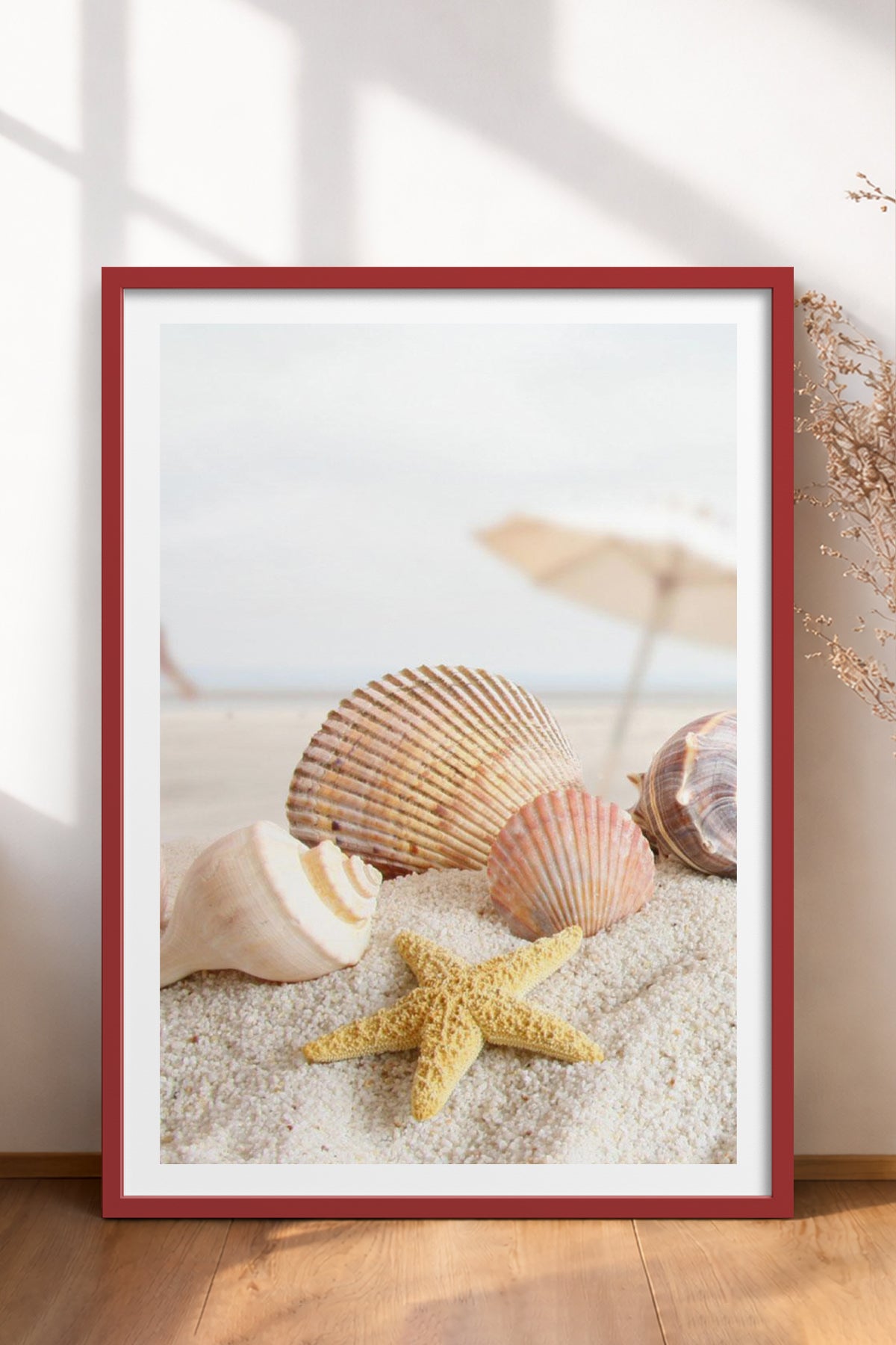 HOMEPACK Ahşap Çerçeveli Tablo Çerçeveli Poster Sanatsal Modern Duvar Dekoru TK-1325