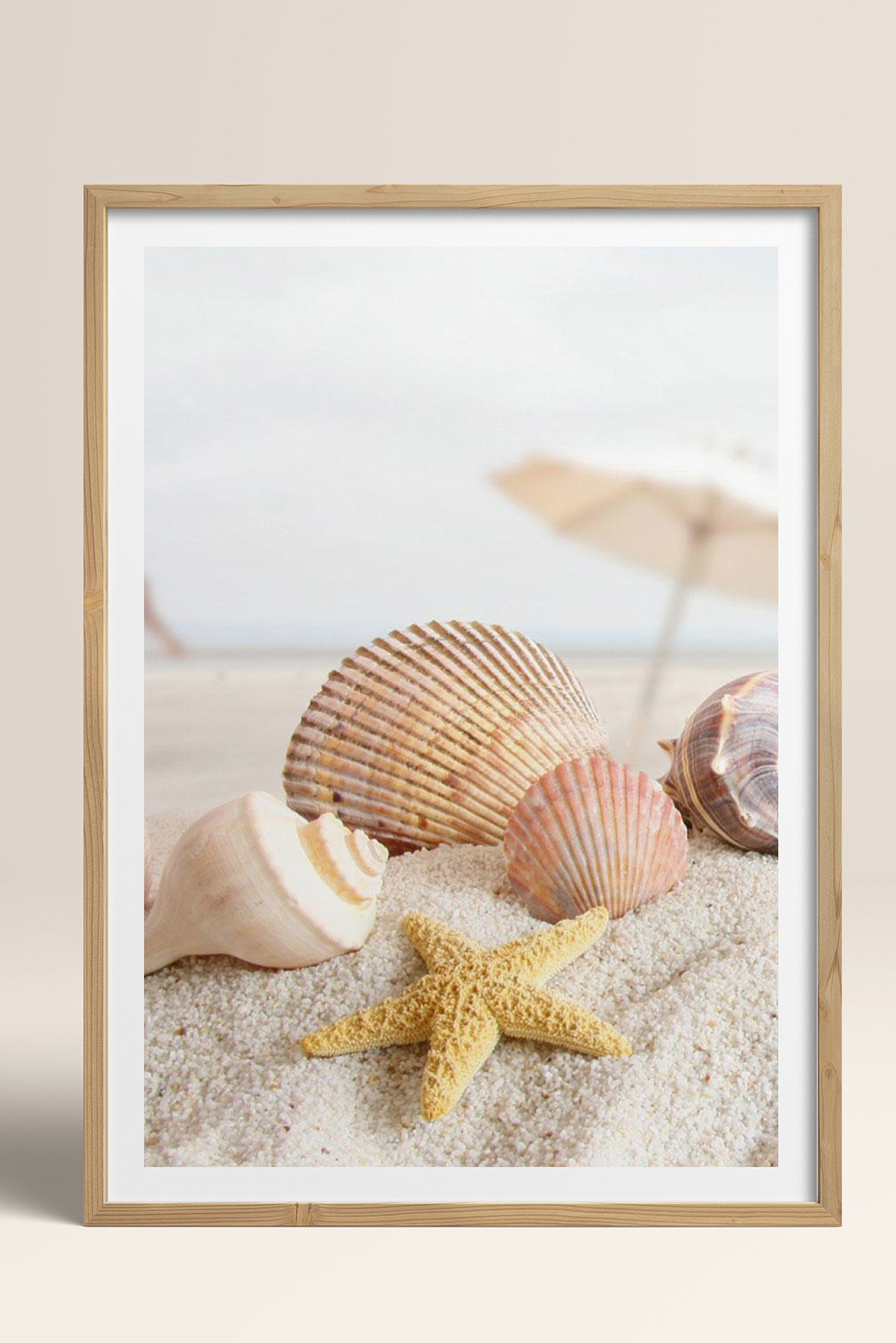 HOMEPACK Ahşap Çerçeveli Tablo Çerçeveli Poster Sanatsal Modern Duvar Dekoru TK-1325
