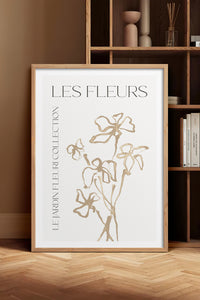HOMEPACK Ahşap Çerçeveli Tablo Çerçeveli Poster Sanatsal Modern Duvar Dekoru TK-1382