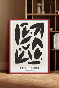 HOMEPACK Ahşap Çerçeveli Tablo Çerçeveli Poster Sanatsal Modern Duvar Dekoru TK-1385