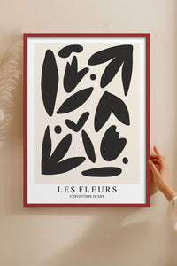 HOMEPACK Ahşap Çerçeveli Tablo Çerçeveli Poster Sanatsal Modern Duvar Dekoru TK-1385