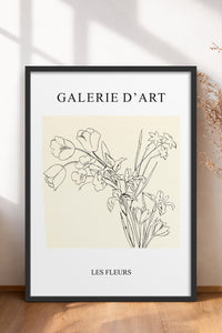 HOMEPACK Ahşap Çerçeveli Tablo Çerçeveli Poster Sanatsal Modern Duvar Dekoru TK-1389
