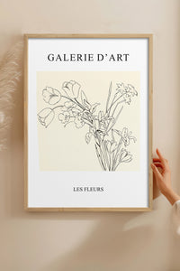 HOMEPACK Ahşap Çerçeveli Tablo Çerçeveli Poster Sanatsal Modern Duvar Dekoru TK-1389