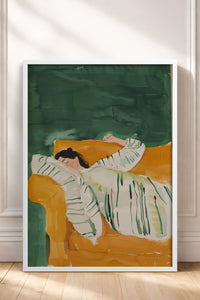 HOMEPACK Ahşap Çerçeveli Tablo Çerçeveli Poster Sanatsal Modern Duvar Dekoru TK-1390