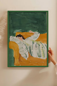 HOMEPACK Ahşap Çerçeveli Tablo Çerçeveli Poster Sanatsal Modern Duvar Dekoru TK-1390