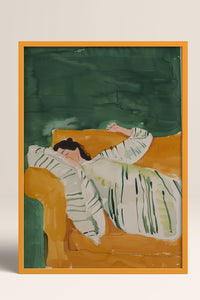 HOMEPACK Ahşap Çerçeveli Tablo Çerçeveli Poster Sanatsal Modern Duvar Dekoru TK-1390