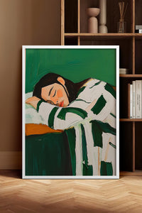 HOMEPACK Ahşap Çerçeveli Tablo Çerçeveli Poster Sanatsal Modern Duvar Dekoru TK-1392