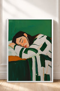 HOMEPACK Ahşap Çerçeveli Tablo Çerçeveli Poster Sanatsal Modern Duvar Dekoru TK-1392