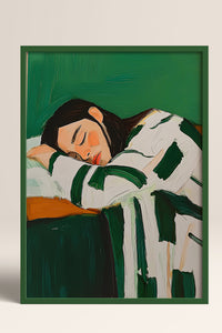 HOMEPACK Ahşap Çerçeveli Tablo Çerçeveli Poster Sanatsal Modern Duvar Dekoru TK-1392