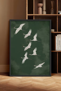 HOMEPACK Ahşap Çerçeveli Tablo Çerçeveli Poster Sanatsal Modern Duvar Dekoru TK-1396
